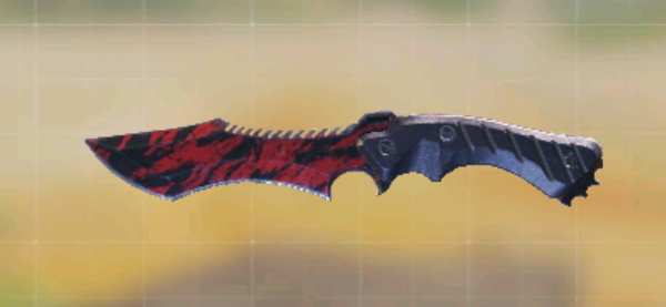 Knife Red Tiger, Common camo in Call of Duty Mobile