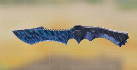Knife Blue Iguana, Common camo in Call of Duty Mobile