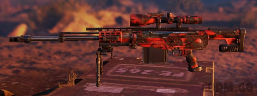 Arctic .50 Red Triangle, Uncommon camo in Call of Duty Mobile