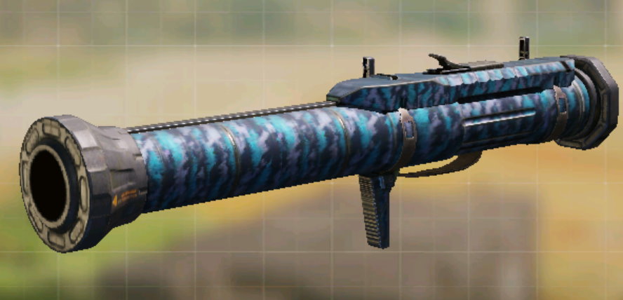 SMRS Blue Iguana, Common camo in Call of Duty Mobile