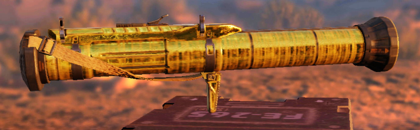 SMRS Gold, Common camo in Call of Duty Mobile