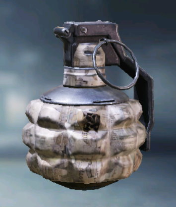 Frag Grenade Old News, Uncommon camo in Call of Duty Mobile