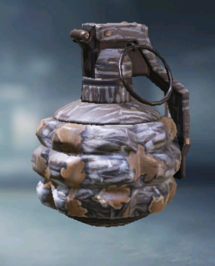 Frag Grenade Woodland, Rare camo in Call of Duty Mobile