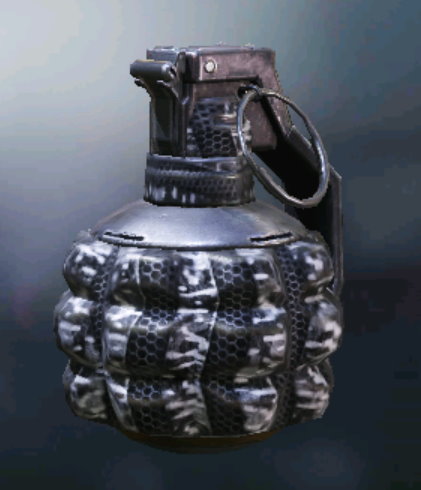 Frag Grenade Plated Gray, Uncommon camo in Call of Duty Mobile