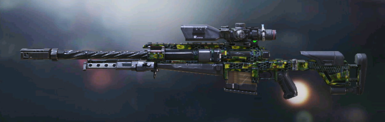 Locus Plated Green, Uncommon camo in Call of Duty Mobile