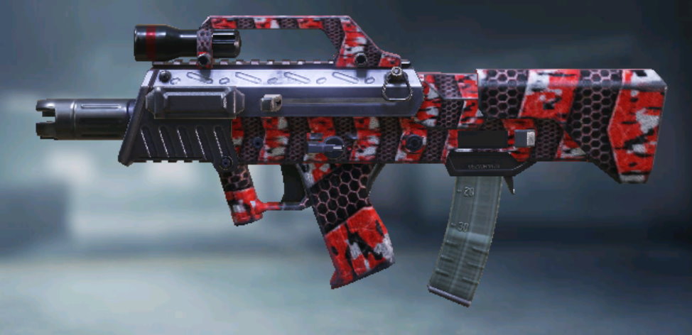 Chicom Plated Red, Uncommon camo in Call of Duty Mobile