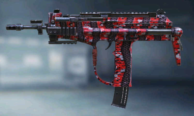 MSMC Plated Red, Uncommon camo in Call of Duty Mobile