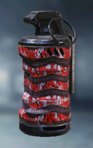 Smoke Grenade Plated Red, Uncommon camo in Call of Duty Mobile