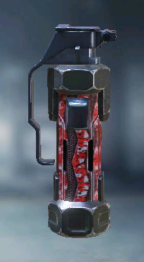 Flashbang Grenade Plated Red, Uncommon camo in Call of Duty Mobile
