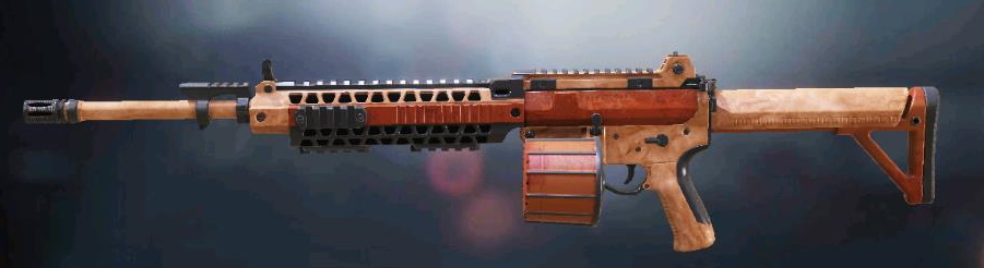 M4LMG Flowing Bronze, Rare camo in Call of Duty Mobile