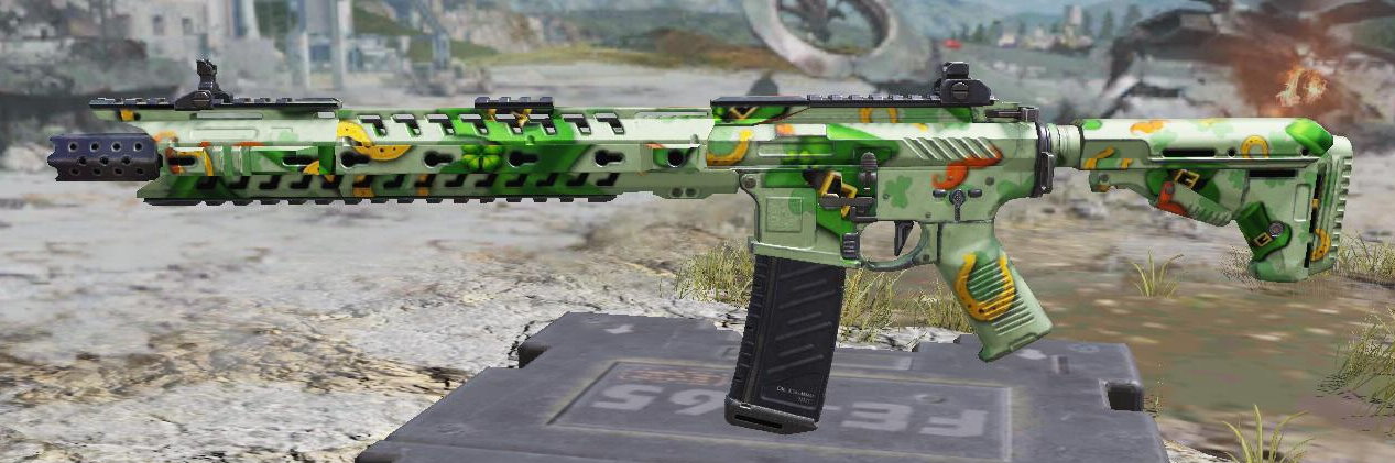 M4 St. Patrick's Day, Uncommon camo in Call of Duty Mobile