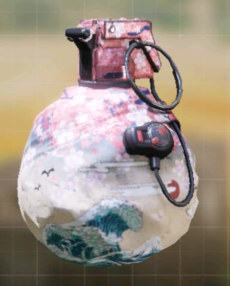 Sticky Grenade Sakura, Rare camo in Call of Duty Mobile
