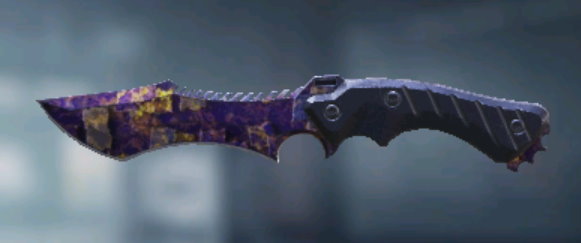 Knife Purple Geode, Uncommon camo in Call of Duty Mobile