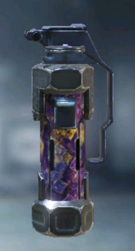 Concussion Grenade Purple Geode, Uncommon camo in Call of Duty Mobile