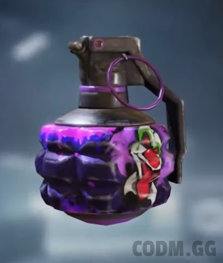 Frag Grenade Evil Clown, Rare camo in Call of Duty Mobile
