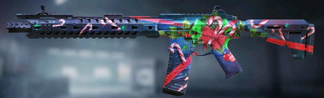 M4 Candy Cane, Rare camo in Call of Duty Mobile