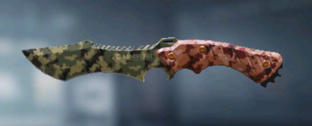Knife Upper Hand, Rare camo in Call of Duty Mobile