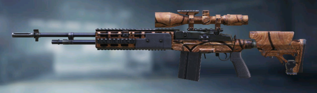 M21 EBR Tree Ring, Uncommon camo in Call of Duty Mobile