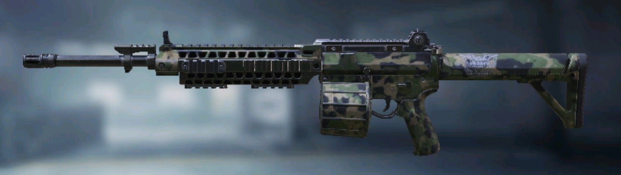 M4LMG Forest Fabric, Uncommon camo in Call of Duty Mobile