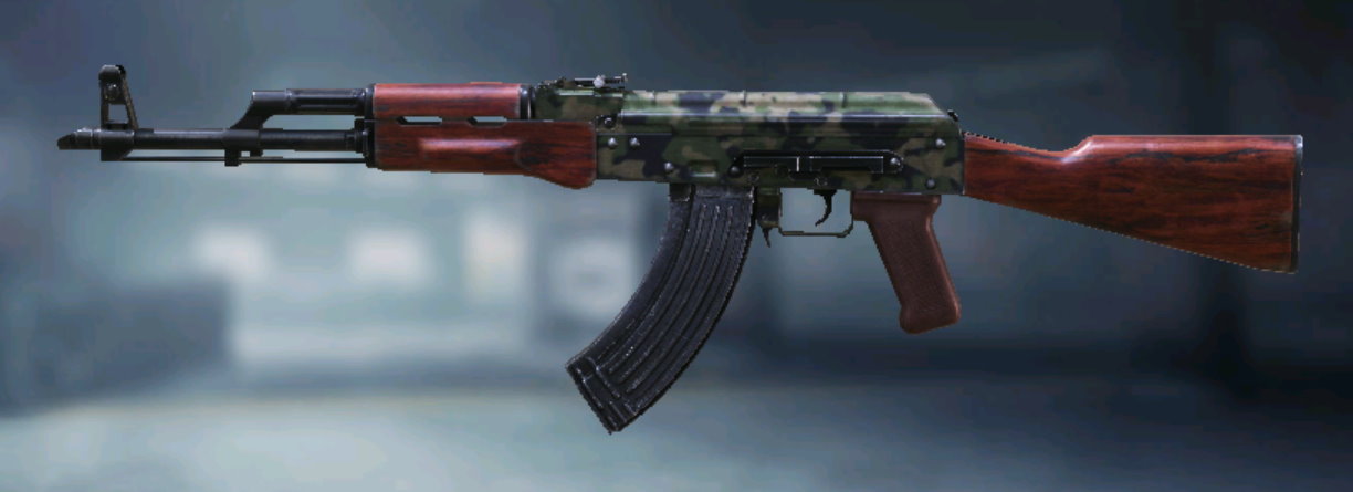 AK-47 Forest Fabric, Uncommon camo in Call of Duty Mobile