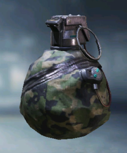 Sticky Grenade Forest Fabric, Uncommon camo in Call of Duty Mobile