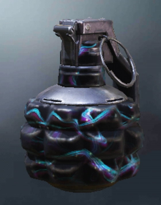 Frag Grenade Graceful Blue, Uncommon camo in Call of Duty Mobile
