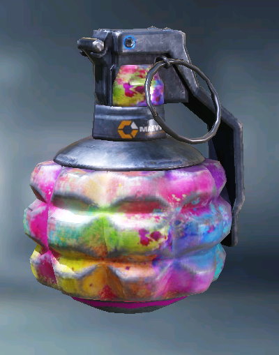 Frag Grenade Color Burst, Rare camo in Call of Duty Mobile