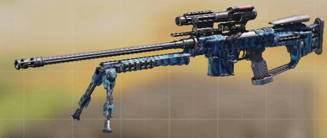 NA-45 Blue Iguana, Common camo in Call of Duty Mobile