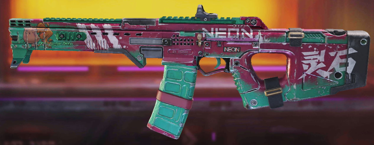 AK117 Neon Lotus, Epic camo in Call of Duty Mobile