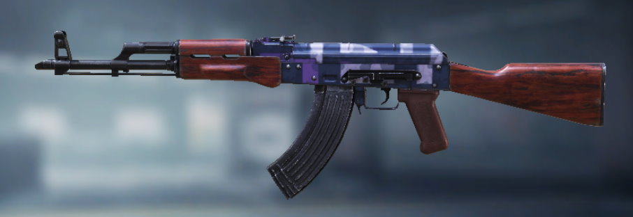 AK-47 Heliotrope, Uncommon camo in Call of Duty Mobile