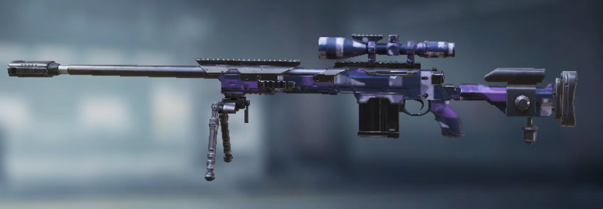 DL Q33 Heliotrope, Uncommon camo in Call of Duty Mobile