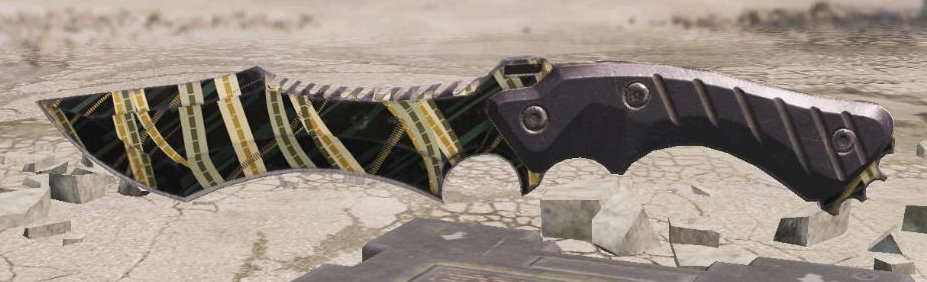 Knife Reticulated, Uncommon camo in Call of Duty Mobile