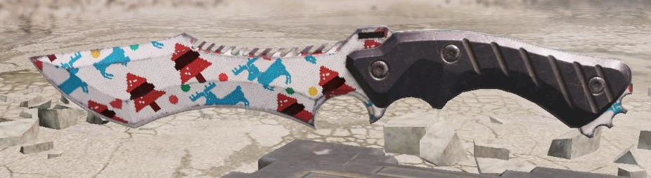 Knife Reindeer, Uncommon camo in Call of Duty Mobile