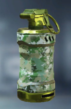 Smoke Grenade Green Terror, Rare camo in Call of Duty Mobile