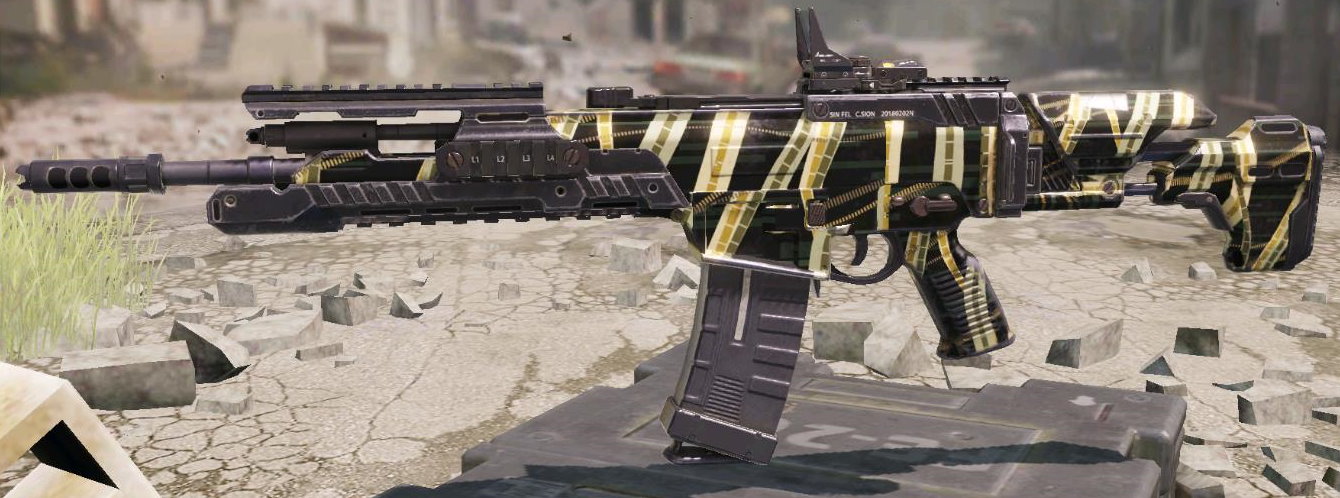 LK24 Reticulated, Uncommon camo in Call of Duty Mobile