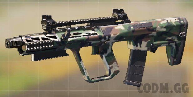 AGR 556 Modern Woodland, Common camo in Call of Duty Mobile