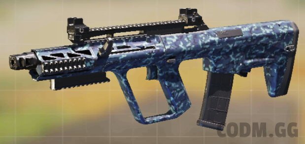 AGR 556 Warcom Blues, Common camo in Call of Duty Mobile