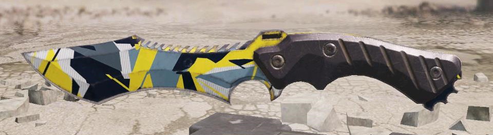 Knife Abnormality, Uncommon camo in Call of Duty Mobile