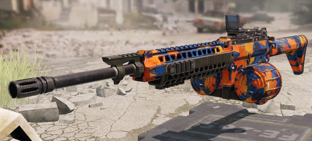 M4LMG Maple Leaves, Uncommon camo in Call of Duty Mobile