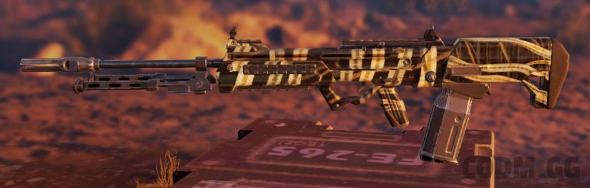 S36 Reticulated, Uncommon camo in Call of Duty Mobile