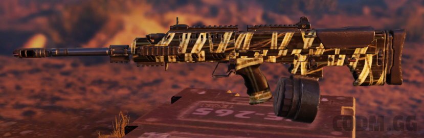UL736 Reticulated, Uncommon camo in Call of Duty Mobile