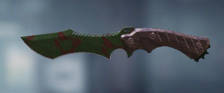Knife Acid Helix, Rare camo in Call of Duty Mobile