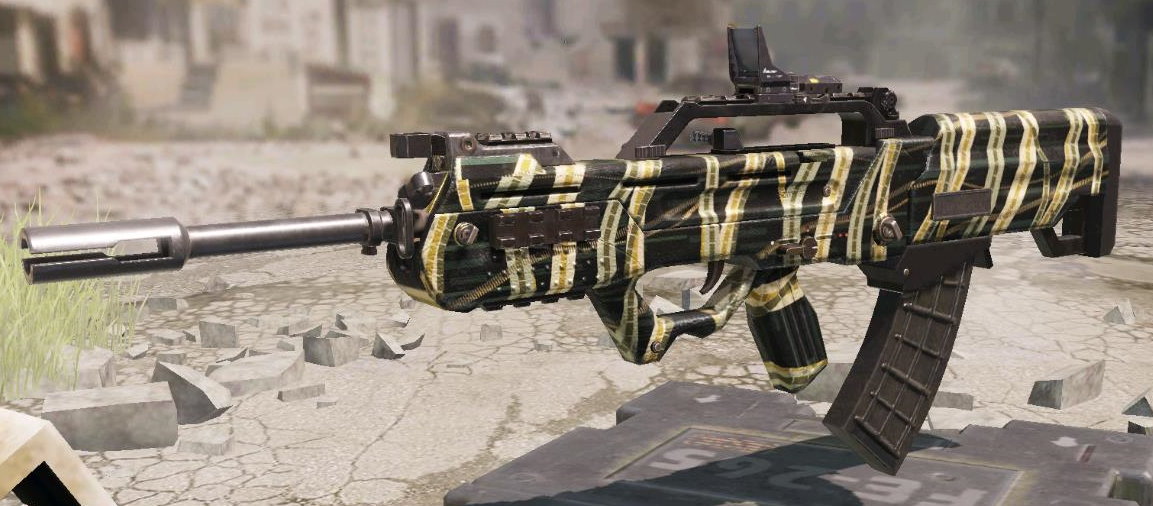 Type 25 Reticulated, Uncommon camo in Call of Duty Mobile