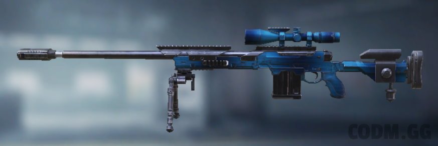 DL Q33 Cerulean, Uncommon camo in Call of Duty Mobile
