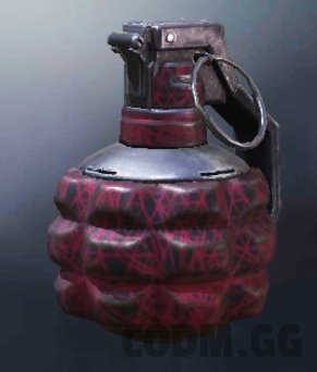Frag Grenade Red Burst, Uncommon camo in Call of Duty Mobile