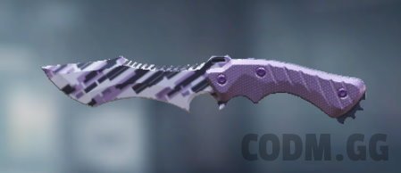 Knife Purple Prism, Rare camo in Call of Duty Mobile