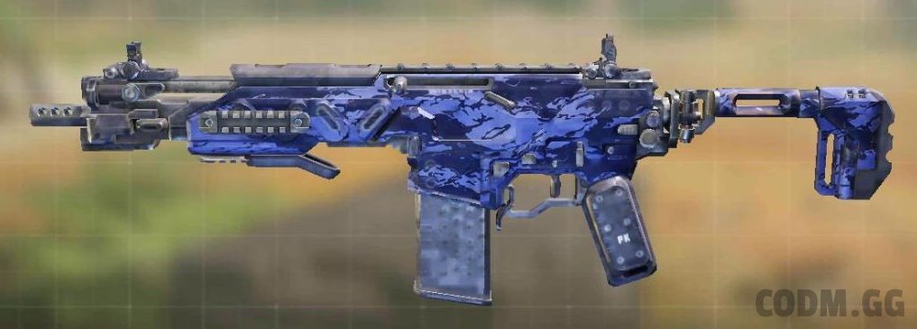 Peacekeeper MK2 Blue Tiger, Common camo in Call of Duty Mobile