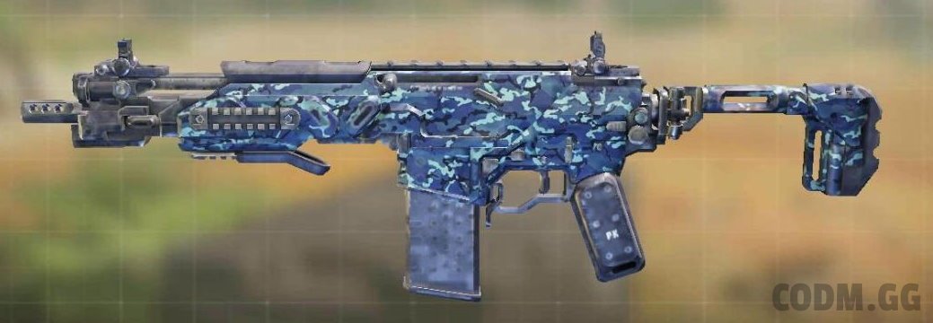 Peacekeeper MK2 Warcom Blues, Common camo in Call of Duty Mobile