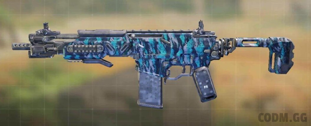 Peacekeeper MK2 Blue Iguana, Common camo in Call of Duty Mobile