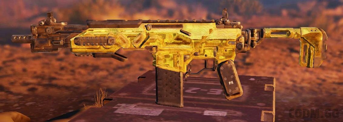 Peacekeeper MK2 Gold, Common camo in Call of Duty Mobile